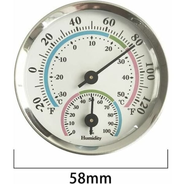 Termometer och Hygrometer, Inomhus Termometer och Inomhus Hygrometer, för Inomhus eller Utomhus, Hög Tempera