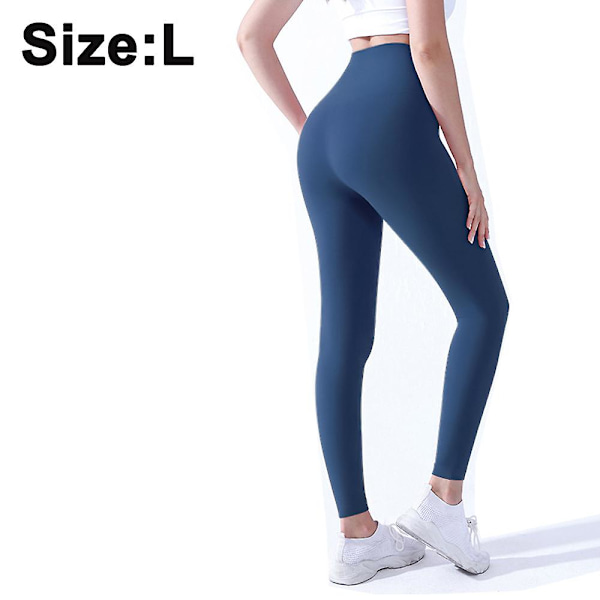 Jooga-housut Naked High Waist Honey Hip Tight - Lanseeratut Hip Fitness - Korkean vyötärön venyvät hikoilevat kompressiotreenihousut