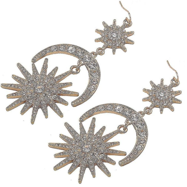 earrings Sun Moon Earrings Metal Alloy Jewelry For Ceremony