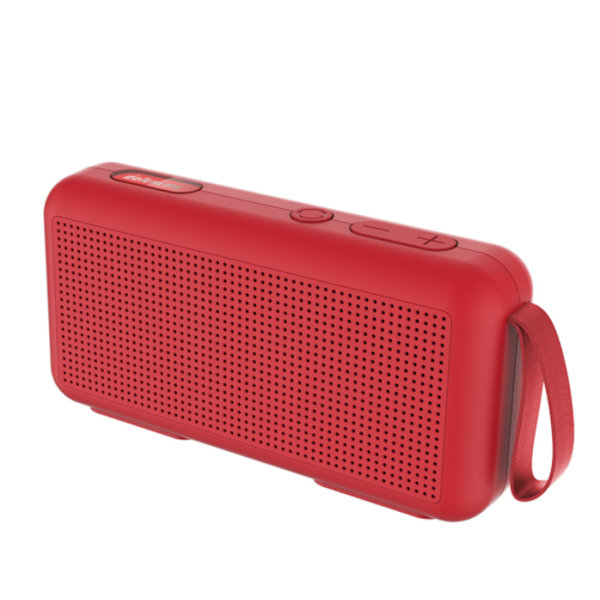 Bluetooth-kaiutin, luova graffiti-maalattu mini-FM-langaton kaiutin (punainen)