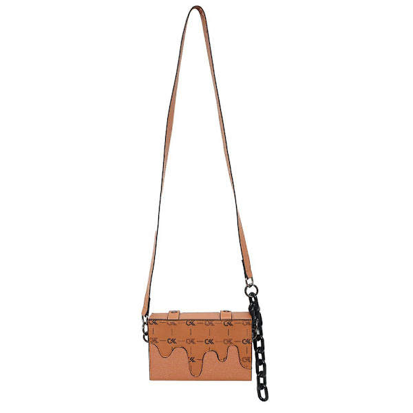 Dames Lille Messenger Taske Vintage Skuldertaske Firkantet Tegnebog Brev Messenger Taske A916-839 Brown