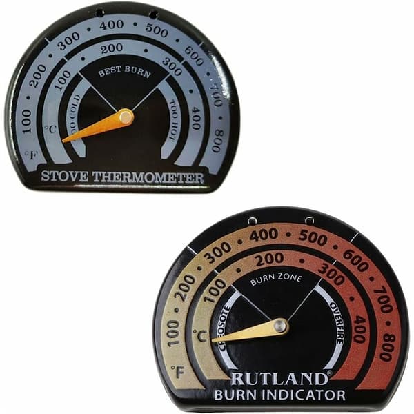 Magnetisk Brændeovn Termometer med Probe Husholdnings BBQ Værktøj