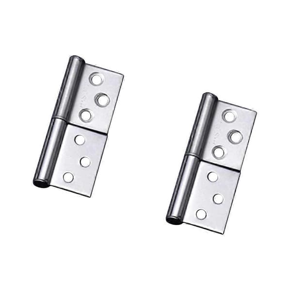 1 Sett rustfritt stål flagghengsle aluminiumslegering dør flyttbart løst blad3