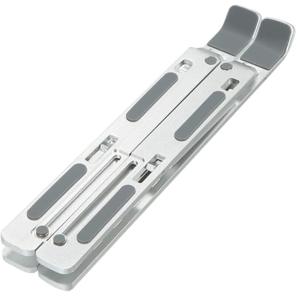 Bærbar stativ Foldbart datamaskin stativ, aluminiumslegering, varmeavledning, ([Apple Silver] all aluminiumslegering - Foldbar bærbar PC)