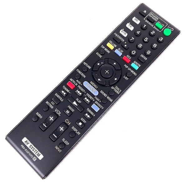 Ersättningsfjärrkontroll RM-ADP070 för Sony AV-system BDV-E780W HBD-E280 BDV-E980W HBD-E580 Fernbe