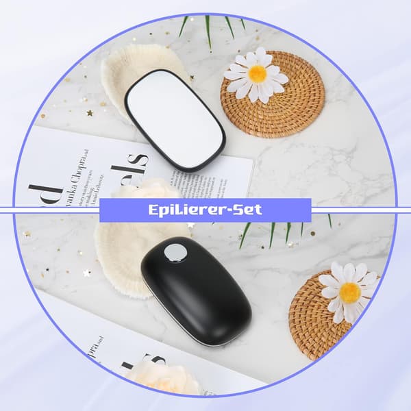1 stk. (Sort) Nano Hår Epilator til Kvinder med Epilator Effekt