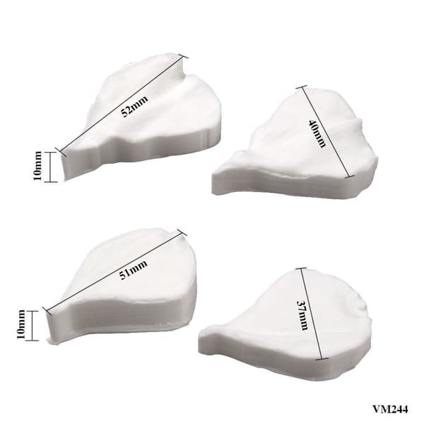 Silikonform for å lage DIY såpe, lys og jakke