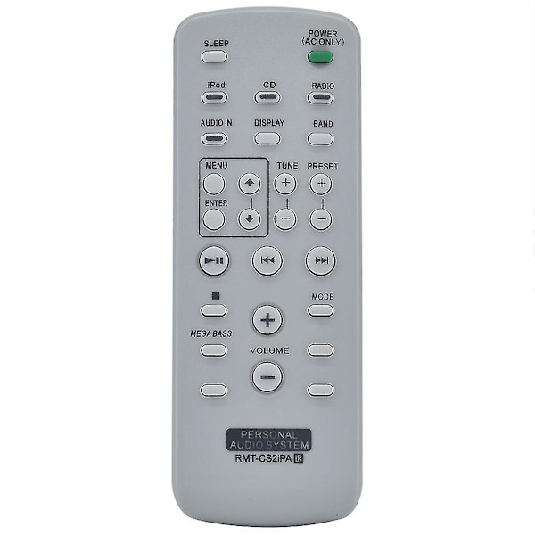 Rmtcs2ipa-kaukosäädin korvaa Rmtcs2ipa Zs-s2ip Zs-s4ip Zs-s2ip/b-kaiuttimien äänentoistojärjestelmän