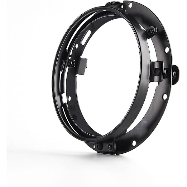 7\" Sort Harley Davidson Forlygte/Street Glide LED Projektor Montering Ring