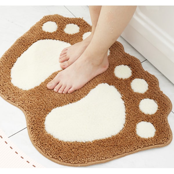 40*60cm khaki kodin kylpyhuoneen oven liukastumattomat matot