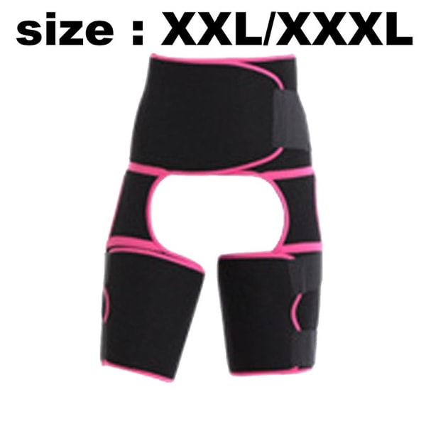 Workout Shapewear, Body Trainer för viktminskning Vardagskläder Pink XXL XXXL