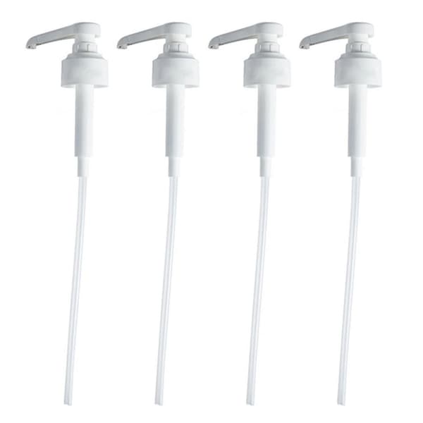 4 kappaletta kahvisiirappipumppu siirappipullon pumppu lotion pumppu pulloille