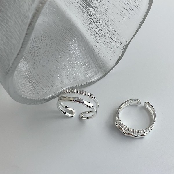 Ringar Pärlor Silver Mode Smycken Ac5237