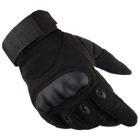 Motorcykelhandskar, Hard Riding Handskar med Touchscreen (L Svart)