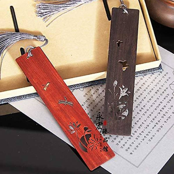 Mahogany-kirjanmerkki (2 kpl + lahjapakkaus),
