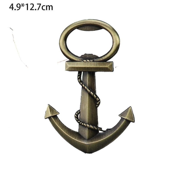 Boat Anchor Bottle Opener, Novelty Classic Anchor Beer Bottle