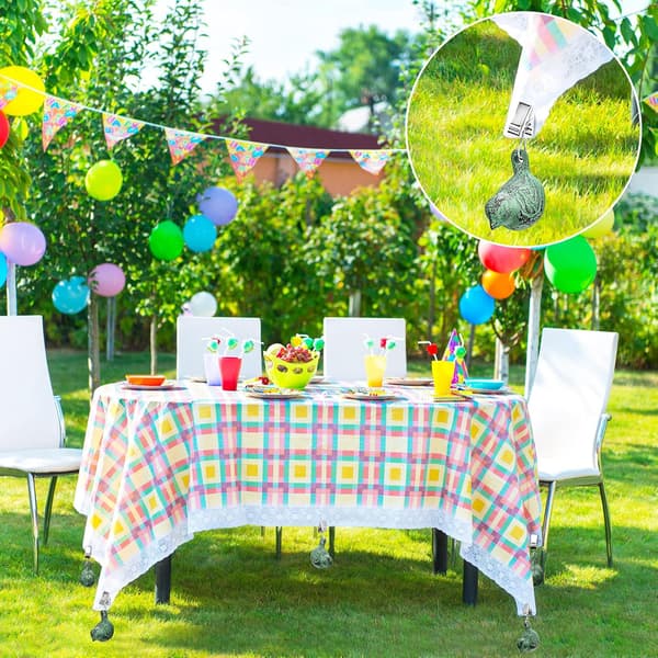 1 stycke fågelpicknick gjutjärnshänge viktad duk