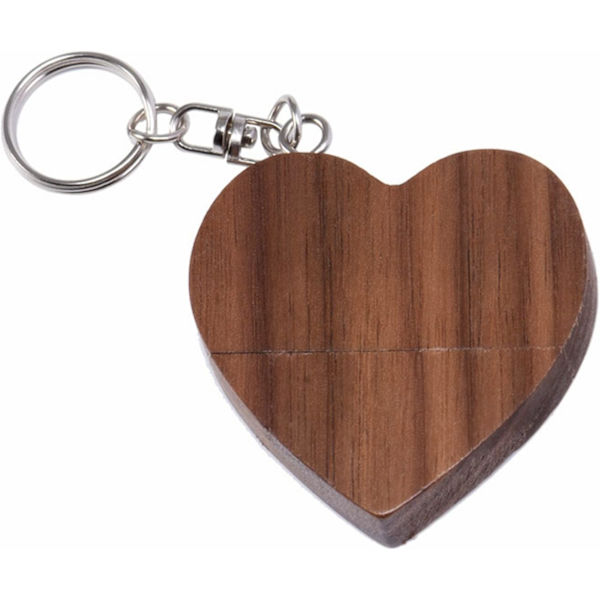 Træ U Disk Love U Disk (4GB),