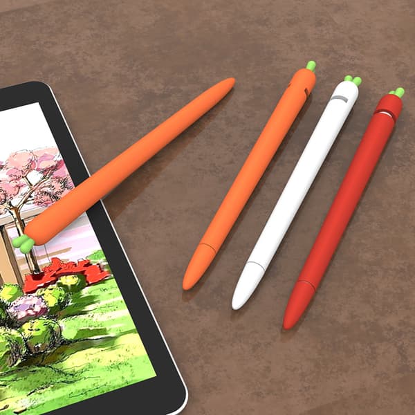 Silikonetui for Apple Pencil 1. generasjon, etuiholder