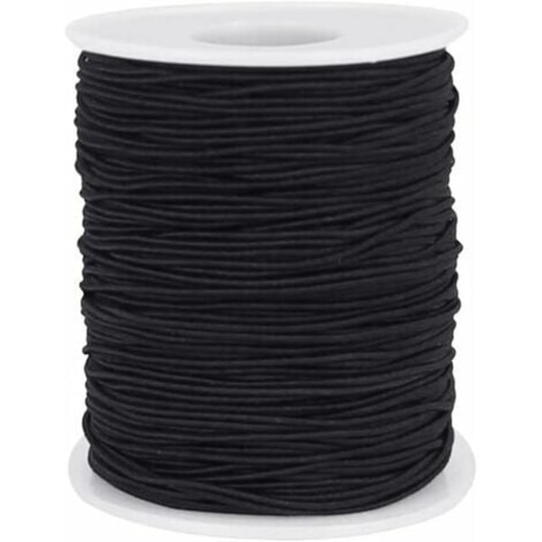 Kartokner 1mm 100m Elastisk Snøre, Håndværkssnøre, Tråd Elastisk Snøre Rulle til Armbånd, DIY Håndværk, Armbånd Halskæder, osv.