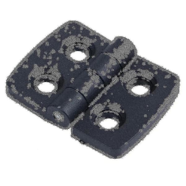 30 stk. forstærkede sorte plastikdørhængsler 40 mm x 30 mm
