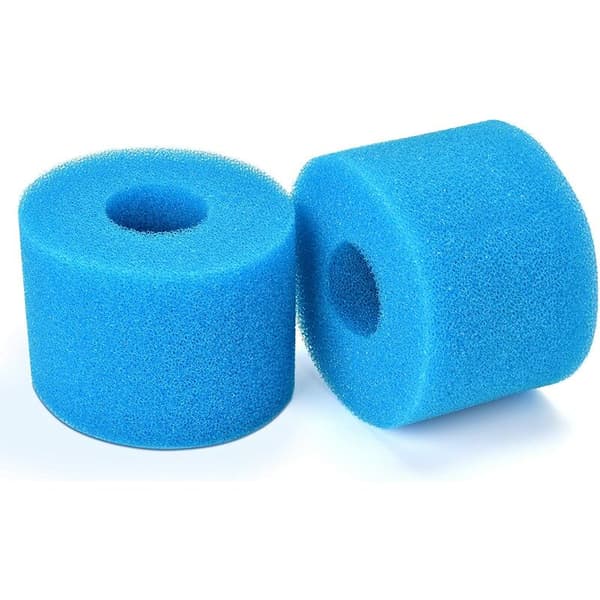 Pieces Type S1 Filter Svamp, Pool Filter Skum, Genanvendelig og Vaskbar, Skumfilter til Spa, Swimmingpool, Jacuzzi