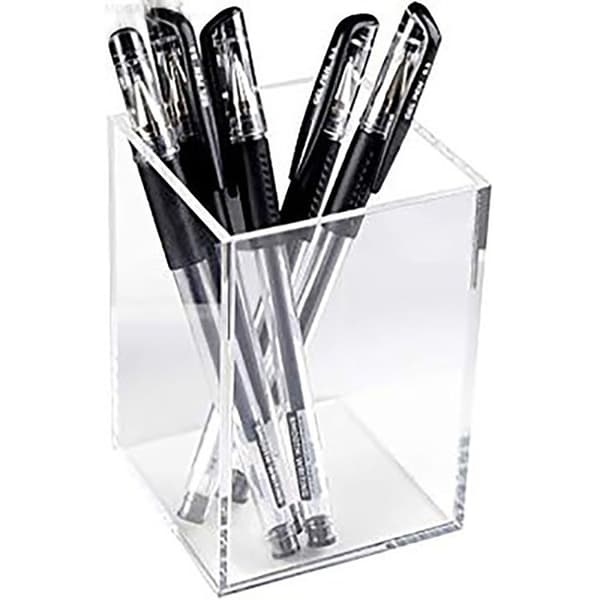 Akryl transparent pennholder, sminkebeholder