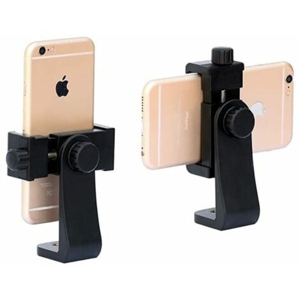 Universal Mobiltelefon Tripod Adapter Kompatibel med Selfie Stick Tripod Monopod med Standard 1/4\"-20 Skruvhuvud