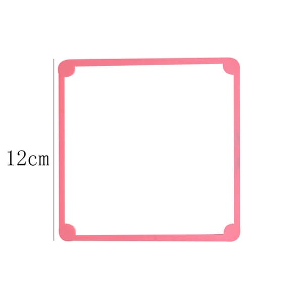 1 stk 12 cm rosa kakefrosting kake ram dekorasjonsstempel