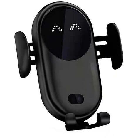 Smart trådløs billader, rød automatisk smart biltelefonholder