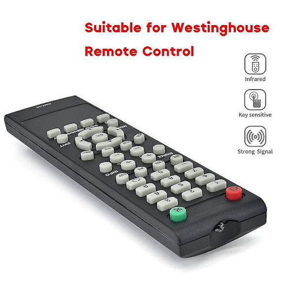Rmt-15 Fjärrkontroll för Westinghouse TV för LD-4055 LD-4065 LD-5580 LD-4080
