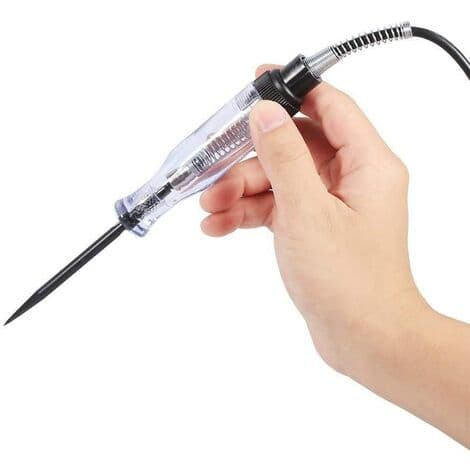 Bilspänning Krets Tester, Auto 6V 12V 24V DC Spänning Krets Bil Tester Bil Test Voltmet Lång Sond Ljus