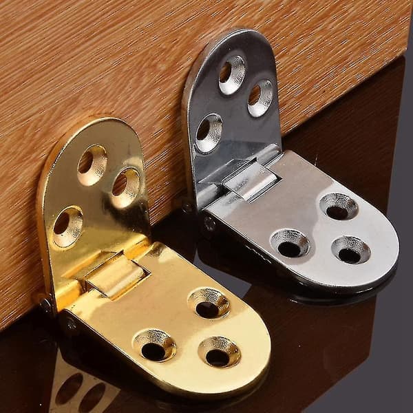Foldbare Hængsler, 180 Grader Tykkere, Hængsler Hardware Foldbar Adgang Guld