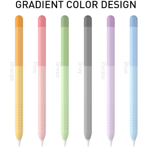 (Grøn) Apple Pencil 1. generation etui, gradientfarve