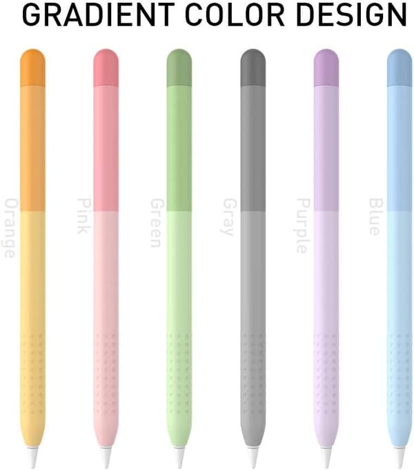 (Gul) Apple Pencil 1. generasjons etui, gradientfarge