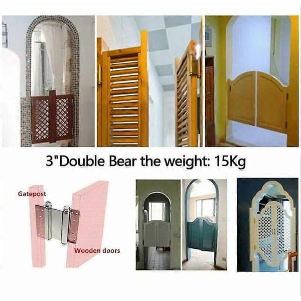 2 stycken dubbelverkande gångjärn*2