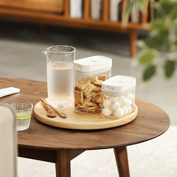 Spannmålsförvaringsbehållare, Lufttäta Plastförvaringsbehållare för Mat med Lock, Förvaringsburkar för Pasta, Ris, Mjöl, Hund-, Katt-, Djurfoder, Kök
