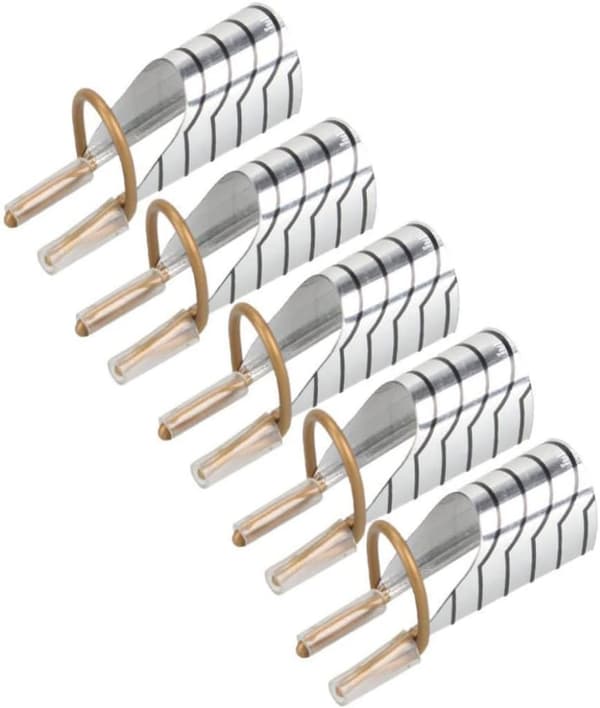 5 st Praktiska Nagelförlängningsmallar i Aluminium