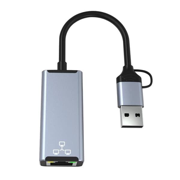 1 kpl USB C/USB3.0 -verkkoadapteri tyypin C verkkoadapteri Gigabit