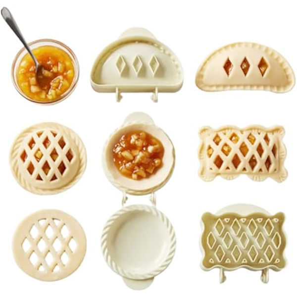 Klassisk Mini Hand Pie Form, En-Klick Höststuga Pajset, 3