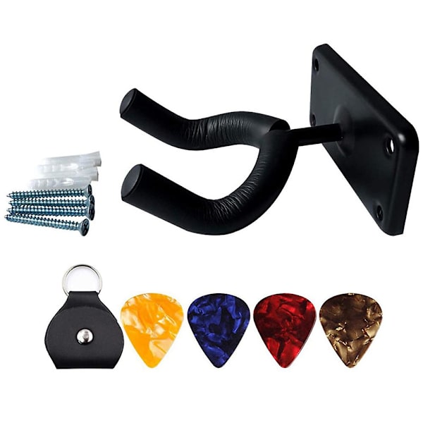 Gitarhengeren Gitarveggmontering Holder Krok Stativ, Strengeinstrumenter Vegg Henger Stativ Holdere Kroker