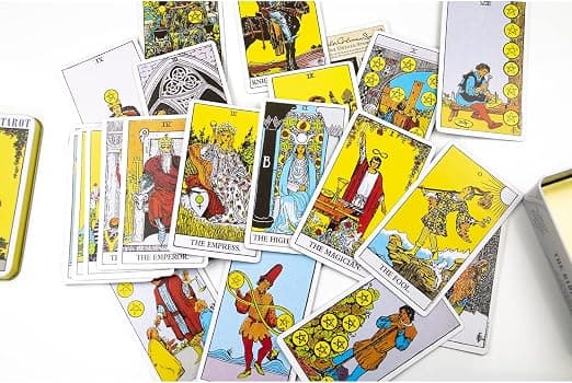 Fortuneprognose Tarot-kort, 78 / Tarot-sett, ridder-kortstokk