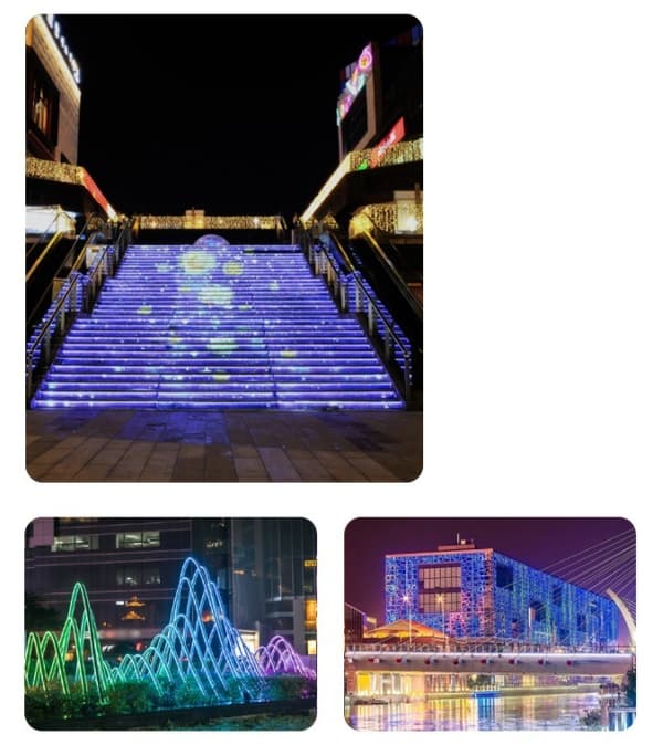 LED strip lys farverig fleksibel lysbjælke lavspændings-marquee 12V (infrarød controller + 5 meter sæt)