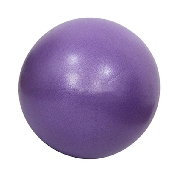 Träningsbollar för kvinnor, miniyoga pilatesboll, små stabilitetsbollar, fitness Purple 25CM