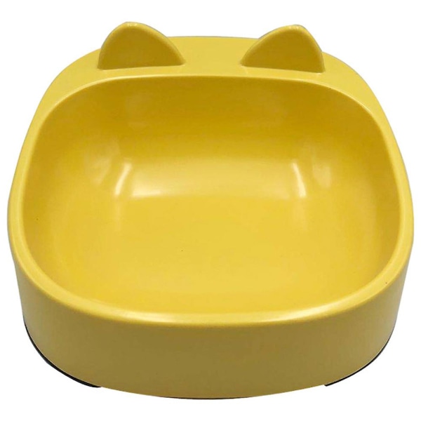 Pet Bowl Slanted Neck Guard Melamine Bowl With Anti-slip Pad