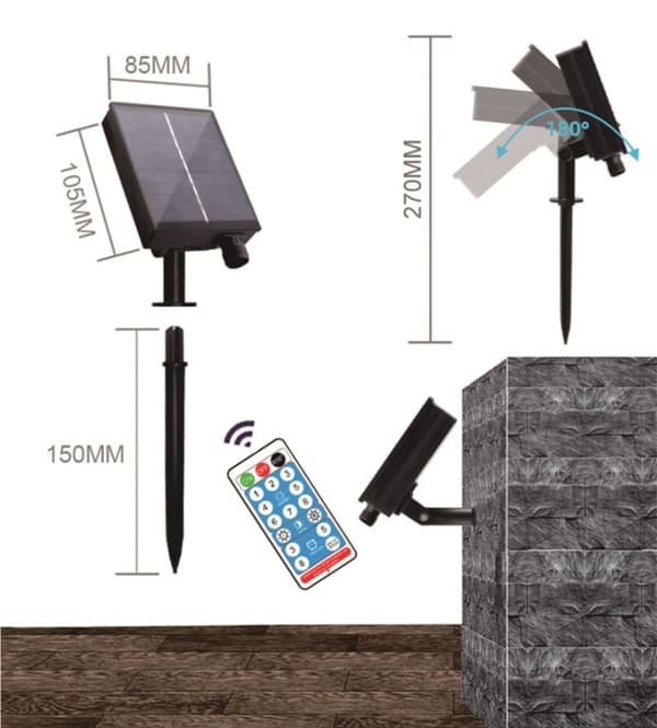 LED-lyssnor Solar kobberrør lyssnor festlige dekorative lys (klar hvid)