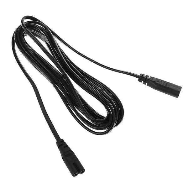 IEC 320 2-Pin C7 Hona Till C8 Hane Figur 8 Strömadapter Förlängningskabel 5M