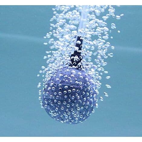 2 st Stenklot Luftdiffusor för Syrepump Bubbelmaskin Akvarium Damm
