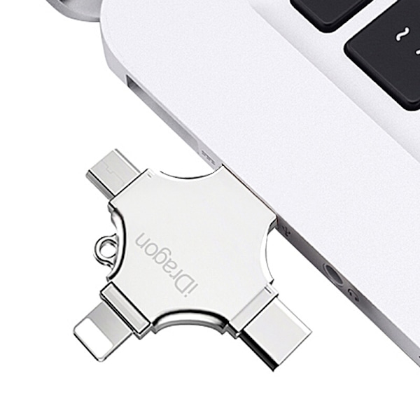 Neljä-yhdessä-yksi monitoiminen matkapuhelimen USB-muistitikku (32 Gt)