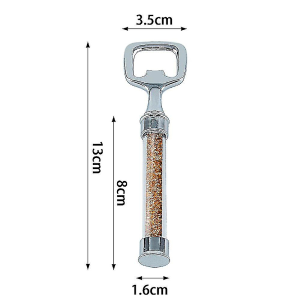 Kristallborr Vinkorkskruv Ölkorkskruv Vinöppnare Kreativ Present